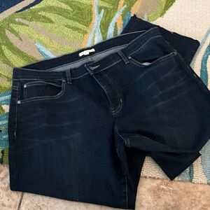 Eileen Fisher Midnight Blue Straight Leg Jeans